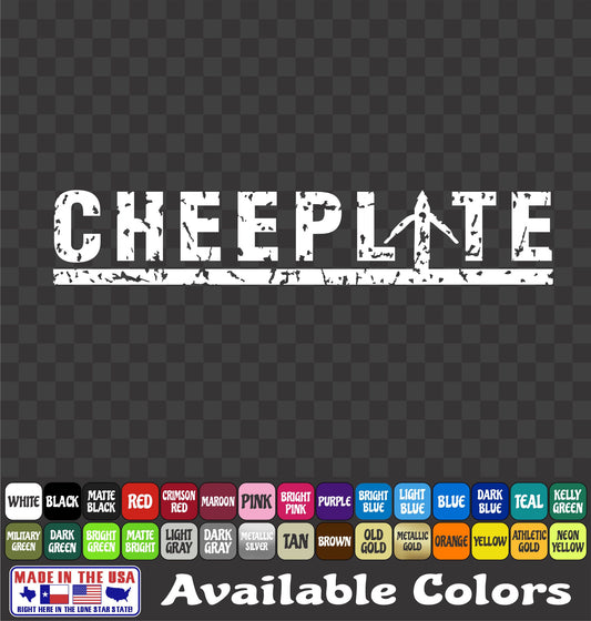 Cheeplite Bowfishing Fishing Lights Vinyl Decal