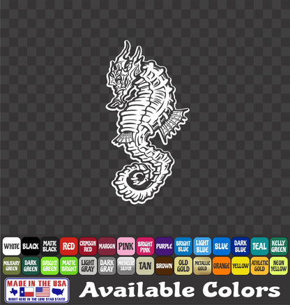 Seahorse Sea Life Vinyl Decal – Ocean Animal Sticker