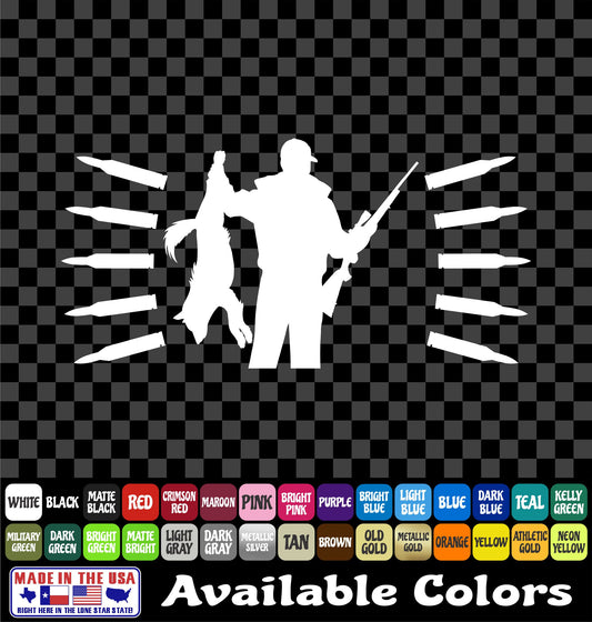 Coyote Hunting Sticker – Yote Predator Varmint Decal
