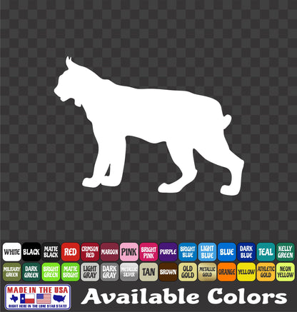 Bobcat Hunter Vinyl Sticker Predator Hunting Decal Truck Car