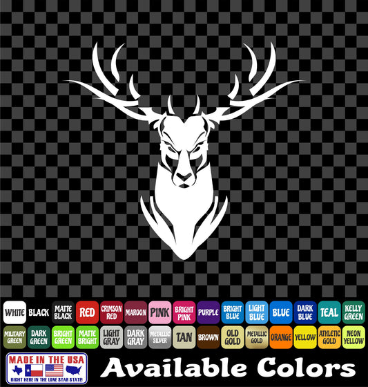 Deer Buck Vinyl Sticker