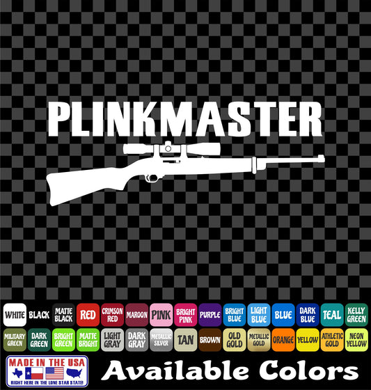 Rugger .22 Semi-Auto Rifle Sticker – Plinking Target Shooting Vinyl Deca