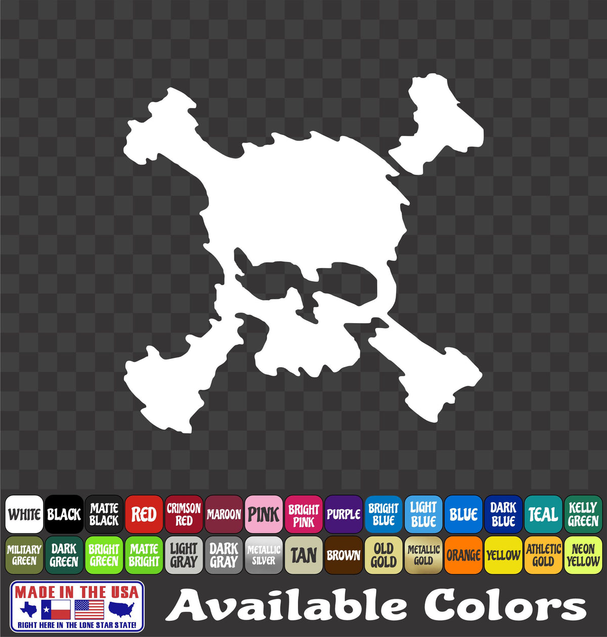 Scatter Skull Sticker Tactical Skull Vinyl Decal Car Truck Window