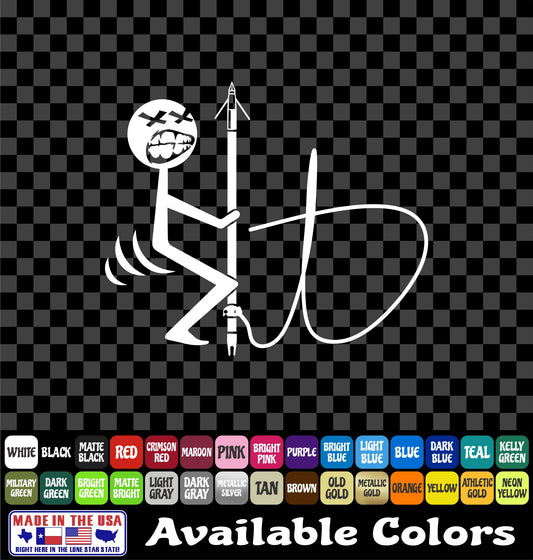 “Screw It” Bowfishing Vinyl Decal