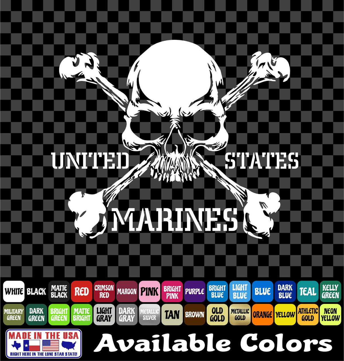 United States Marine Corps “Semper Fi” Vinyl Decal