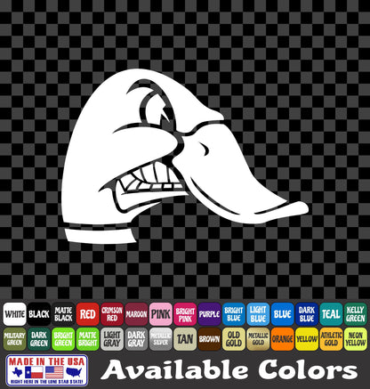 Duck Head Commander Hunter Sticker Vinyl Car Truck Window Decal