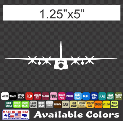 C-130 Hercules Decal – Military Cargo Aircraft Vinyl Sticker