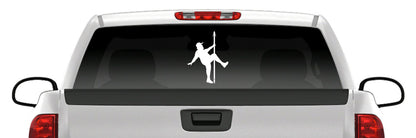 Dad Bod Bowfishing Guy Vinyl Decal – Funny Fishing Sticker