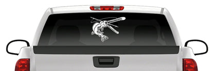 Longnose Gar Hunter Bowfishing Vinyl Decal – Arrow Fishing Sticker