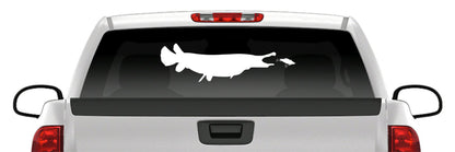 Alligator Gar Decal – Longnose Needlenose Fish Vinyl Sticker
