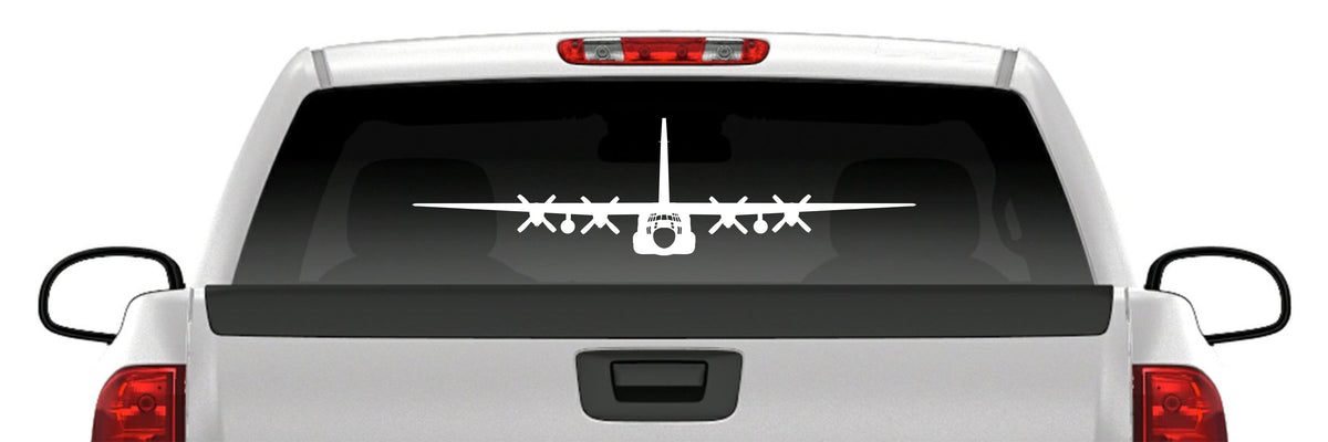 C-130 Hercules Decal – Military Cargo Aircraft Vinyl Sticker