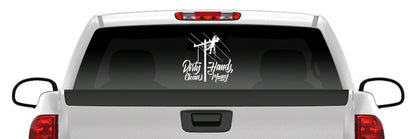 Lineman Storm Chaser Electrician Decal Vinyl Window Sticker