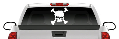 Scatter Skull Sticker Tactical Skull Vinyl Decal Car Truck Window