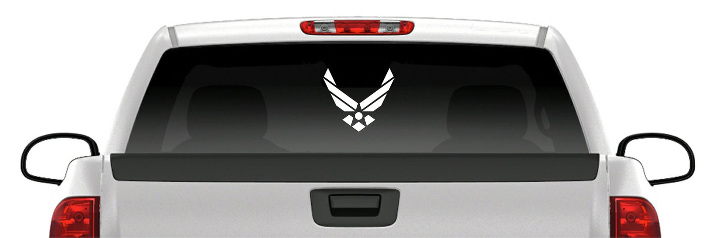 USAF Wings Decal – Air Force Military Vinyl Sticker