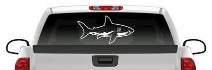 Shark Ocean Sea Life Vinyl Decal - Sticker