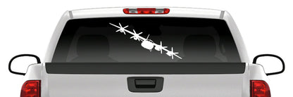 C-130 Hercules Sticker – Military Air Force Cargo Aircraft Vinyl Decal