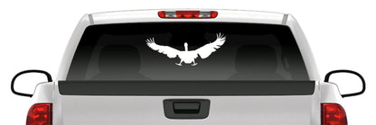 Geese Landing Flying Waterfowl Goose Vinyl Truck Window Decal