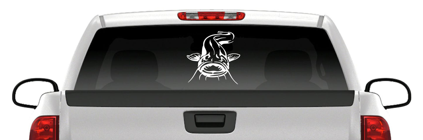 Flathead Catfish Vinyl Decal – Fishing Sticker