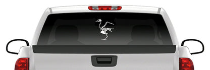 Bird Skeleton Duck Hunting Decal – Waterfowl Mallard Vinyl Sticker