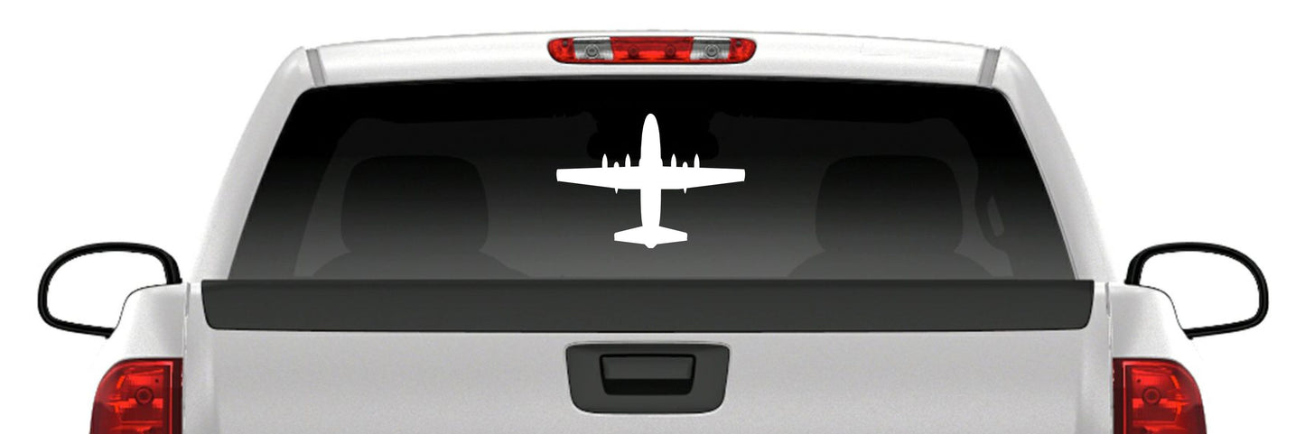 C-130 Hercules Decal – Military Cargo Aircraft Vinyl Sticker