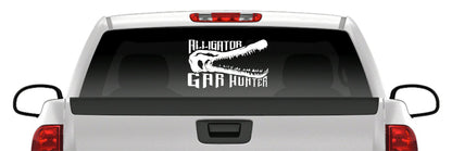 Alligator Gar Trophy Hunter Bowfishing Vinyl Decal
