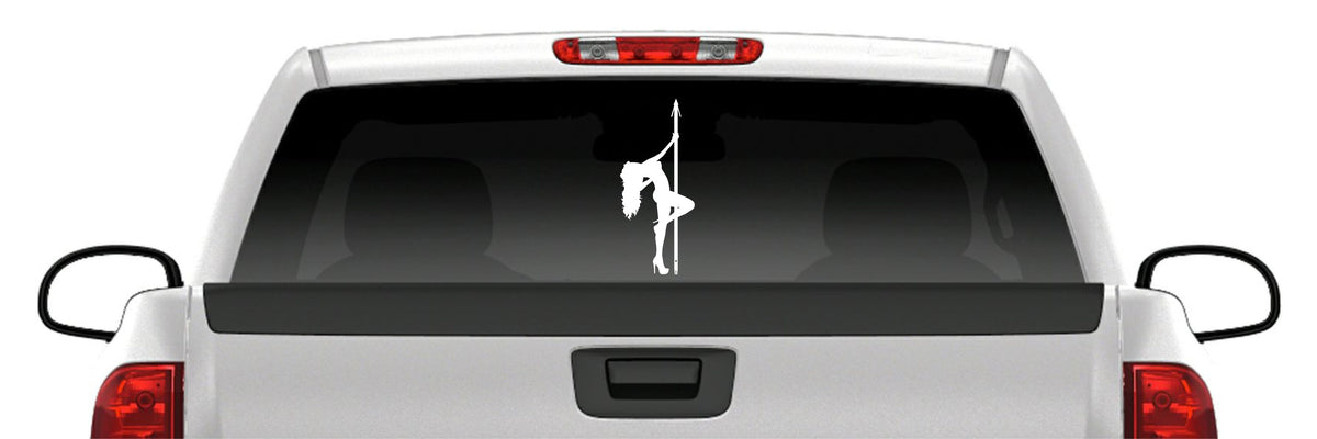 Bowfishing Girl Vinyl Decal – Bow & Arrow Fishing Sticker