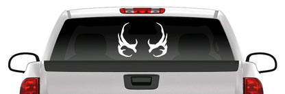 Buck Deer Antlers Sticker – Hunting Season Vinyl Decal