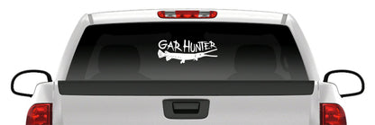 Gar Hunter Bowfishing Vinyl Decal – Alligator Gar (1 color)