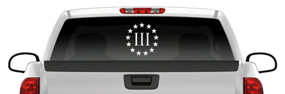 Patriot Vinyl Decal – American Sticker