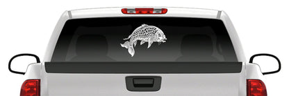 Patriotic Bowfishing Vinyl Decal – Carp Fishing Stars & Stripes