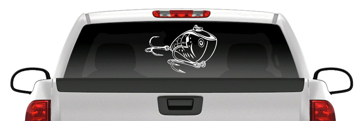 Rattle Trap Shad Fishing Lure Vinyl Decal – Bass Sticker
