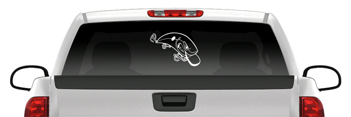 Angry Bass Crankbait Vinyl Decal – Fishing Lure Sticker