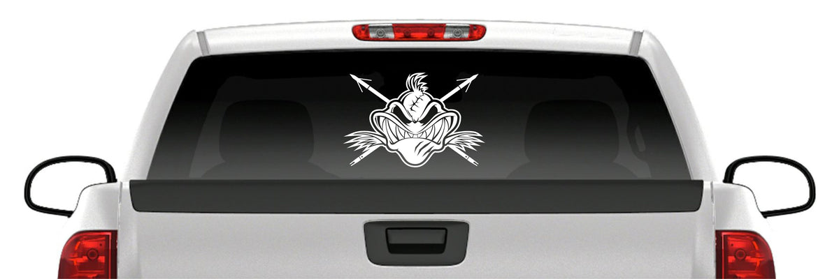 Angry Fish Bowfishing Vinyl Decal