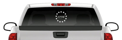 1776 Patriot Vinyl Decal – American Sticker