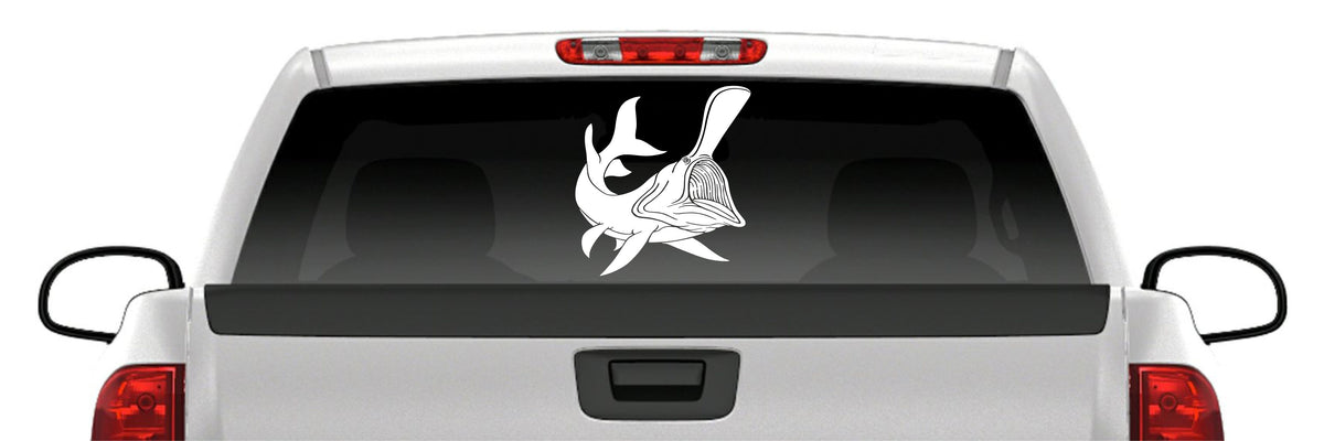 Spoonbill Paddlefish Snagging Vinyl Decal