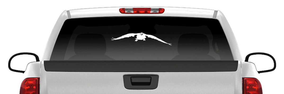 Geese Landing Flying Waterfowl Goose Vinyl Truck Window Decal