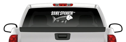 Bank Spanking Carp Bowfishing Vinyl Decal