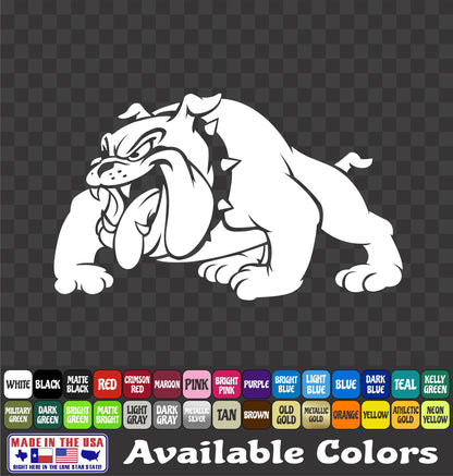 USMC Devil Dog Bulldog Vinyl Decal – Marine Corps Sticker