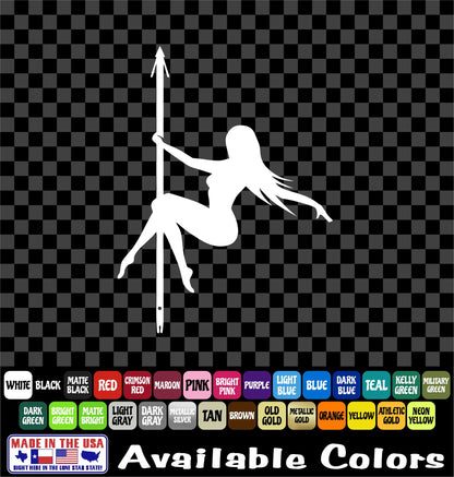 Bowfishing Girl Vinyl Decal – Bow & Arrow Fishing Sticker
