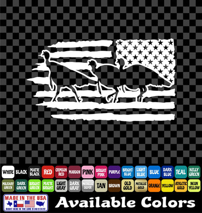 Turkey Flag Sticker – Hunting Vinyl Decal