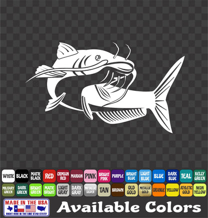 Channel Catfish Vinyl Sticker