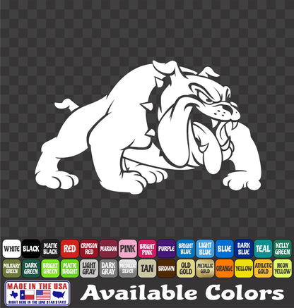 USMC Devil Dog Bulldog Vinyl Decal – Marine Corps Sticker