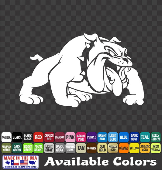 USMC Devil Dog Bulldog Vinyl Decal – Marine Corps Sticker