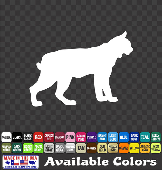 Bobcat Hunter Vinyl Sticker Predator Hunting Decal Truck Car