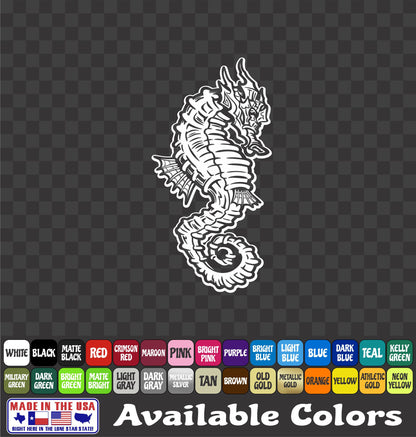 Seahorse Sea Life Vinyl Decal – Ocean Animal Sticker