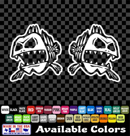 Ghost Fish Vinyl Sticker