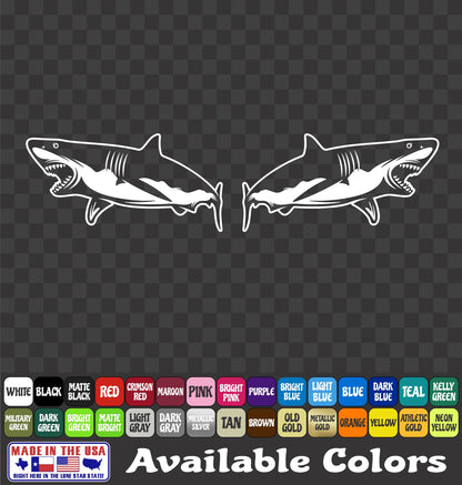 Shark Ocean Sea Life Vinyl Decal - Sticker