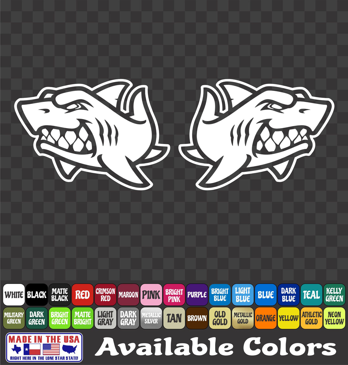 Shark Ocean Sea Life Vinyl Decal