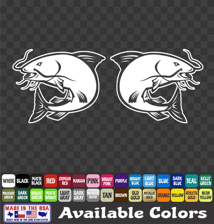 Catfish Noodling Vinyl Decal