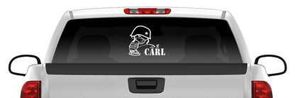 Piss On CARL Sticker – Military Funny Vinyl Decal